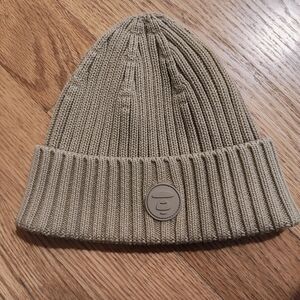Bape Olive Ribbed Knit Beanie